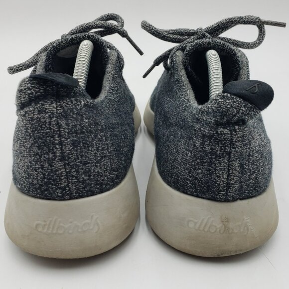 Allbirds Wool Runners Sneakers 11 Mens Athletic Lace Up Shoes Gray - Picture 5 of 12